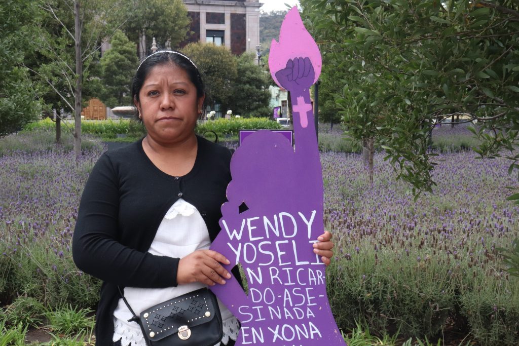 Guadalupe Sevilla Reyes, madre de Wendy Yoselin